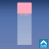 P-9252 Pink microscope slide