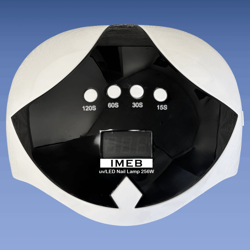 IMEB UV Lightbox black and white on blue bg