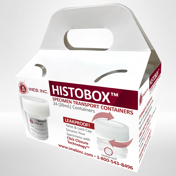 10 percent buffered formalin in a Histobox