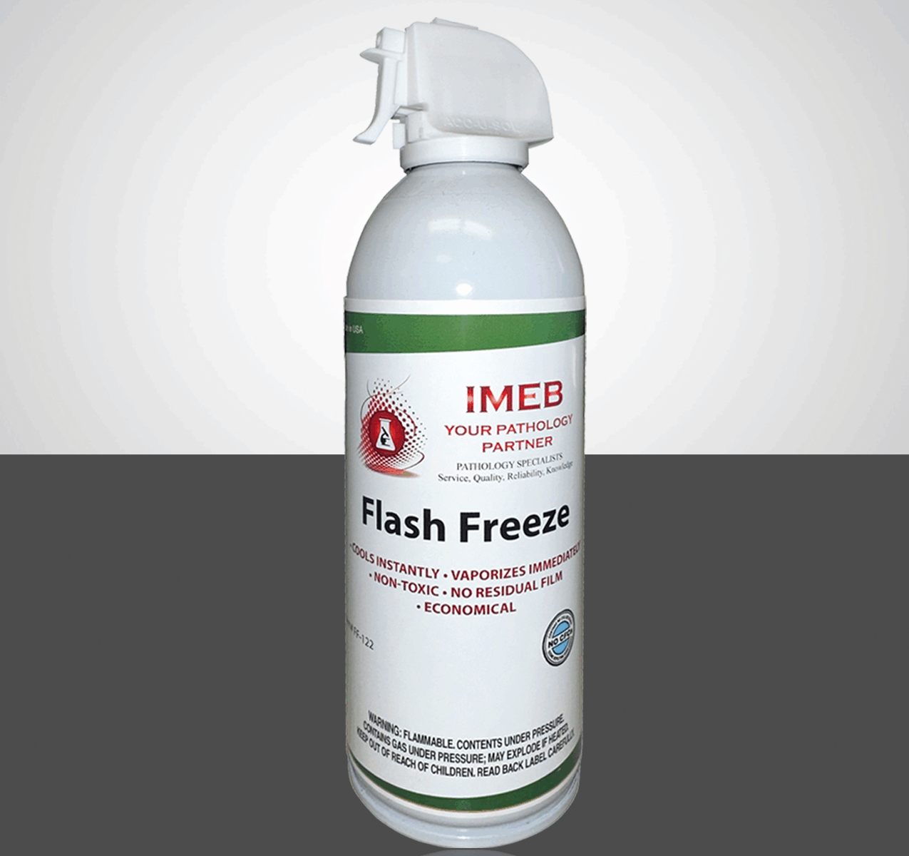 1 10 ounce can of flash freeze by IMEB Inc.