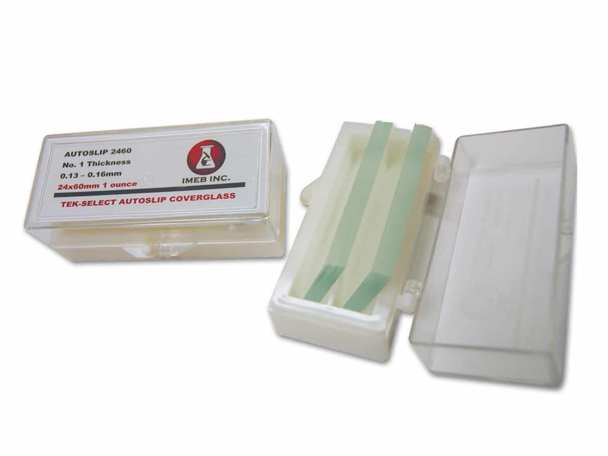 Tek Select Autoslip Coverslip Preferred Coverglass 24x45