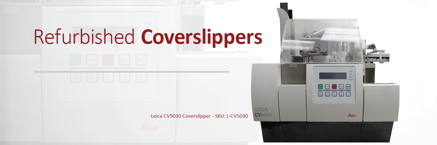 Coverslipper Banner refurbished by IMEB Inc