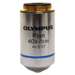 Olympus PLN Plan Achromat 40x Microscope Objective