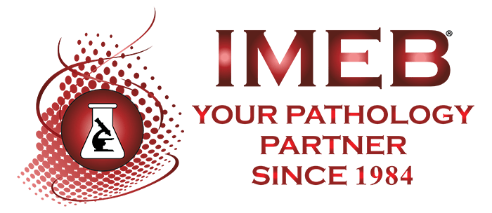 IMEB Your Pathology Partner Since 1984 logo