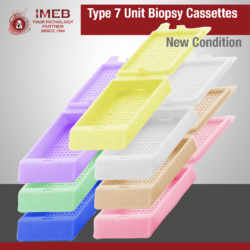 Type 7 biopsy cassettes 7 colors