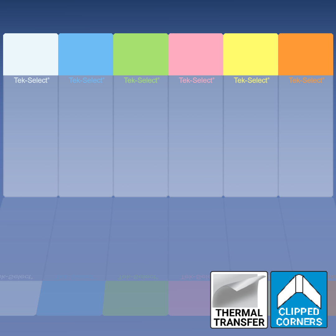 All Colors Yellow Y-9203 Orange O-9205 Blue B-9204 Pink P-9202 Green G-920 White W-9200