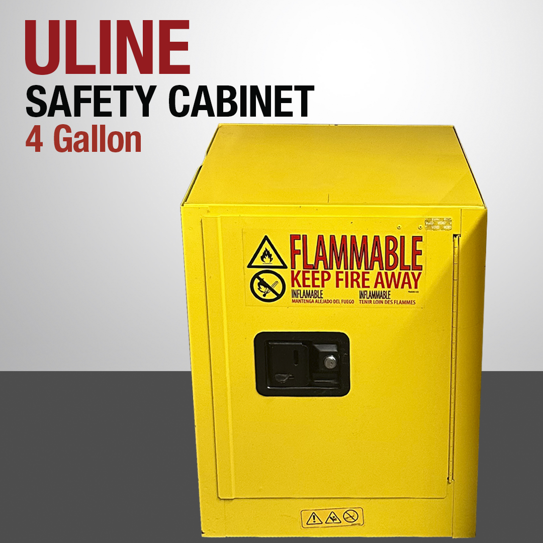Uline refurbished 4 gallon safety cabinet