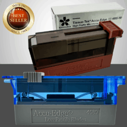 Low (front) and High (back) Profile Blades on a gray background Best Seller