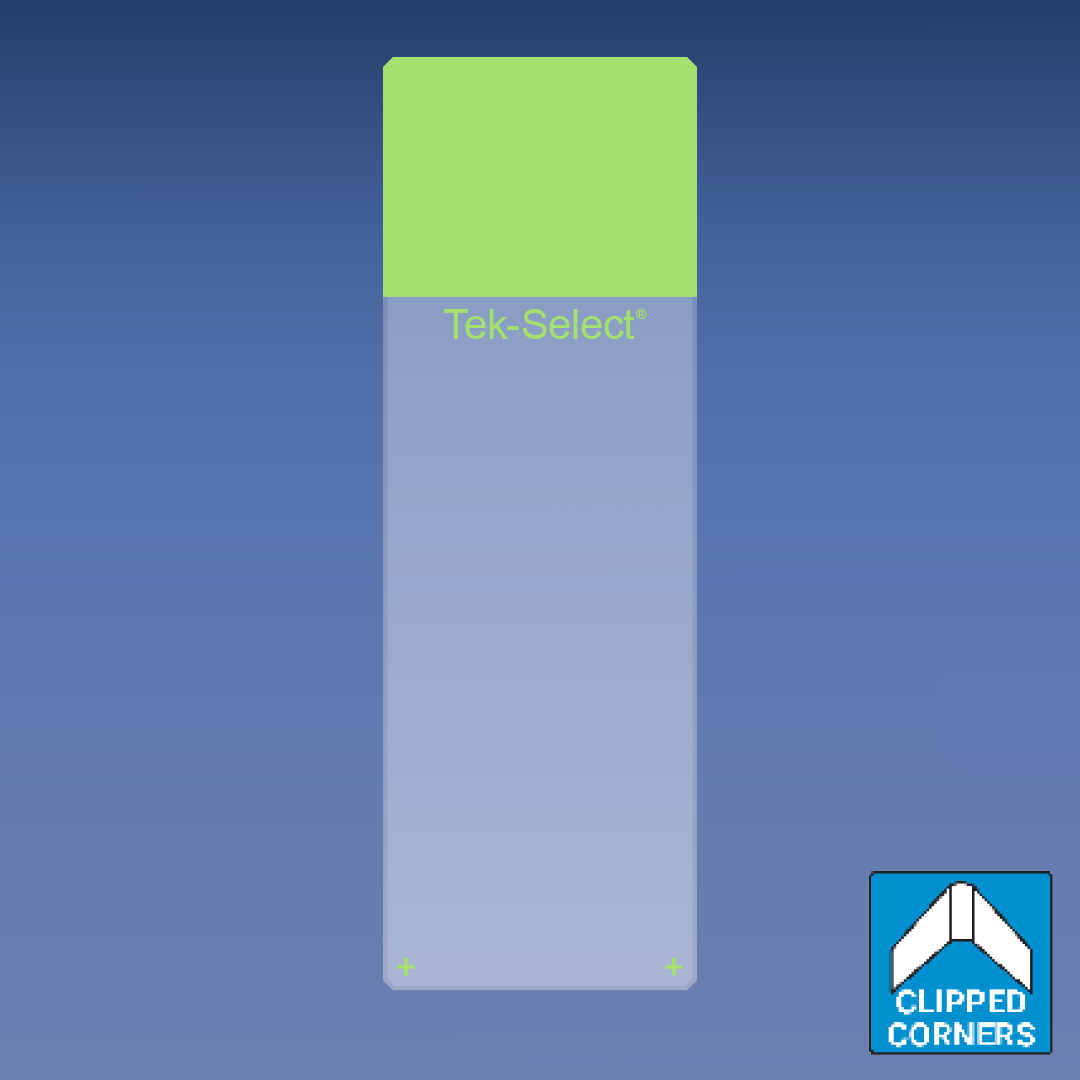 G-9251 Green microscope slide